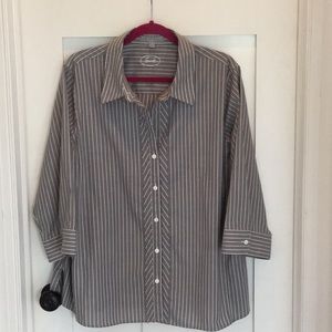 Foxcroft, Women’s blouse,Size 18W. Non-Iron